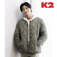 (K2광고상품) 2023 실크스타(SILKSTAR) 박서준 누빔다운자켓 (ECO) KMU23573