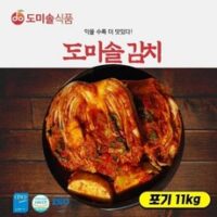 강력추천 도미솔 김치 사랑채포기김치 11kg -, 없음, 1개