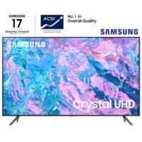 삼성 23 Crystal UHD 43CU7000 (108 cm) 슬림핏 스마트 TV 넷플릭스 유튜브 웨이브, 방문수령, 1. 스탠드