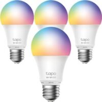 티피링크 스마트 멀티컬러 전구 LED 조명 IoT 구글홈 E26소켓 Tapo L530E, 4개