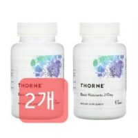 쏜리서치기초영양소 8가지 ThorneResearch basic nutrients 2-day 비타민 60캡슐, 60정, 2개 외 추천TOP