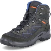 정품 Lowa 로바 Taurus PRO GTX MID 남성용 하이킹 부츠 트래킹 아웃도어 Goretex 블랙 41.5 EU 1684569 독일