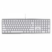 CHERRY MX BOARD 3.0S 기계식 유선키보드 + 높이조절 고무패드, 일반형, G80-3870LYAKR-0, 화이트