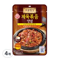 오뚜기 오늘밥상 제육볶음양념, 150g, 4개