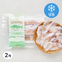 곰곰 직접썰은 동태포 (냉동), 600g, 2개