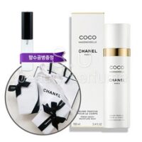 샤넬 코코 마드모아젤 바디 미스트 100ml (오늘출발) 무료선물포장+쇼핑백+향수공병증정, 바디미스트 100ml (선물포장+쇼핑백+향수공병증정)