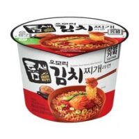 틈새 오모리 김치찌개 컵라면 1박스(16개입) 묵은지 매운맛 빨계떡 꿀조합, 16개