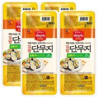 CJ 하선정 4無 김밥단무지 370g, 4개