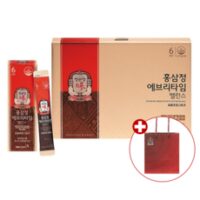 정관장 홍삼정 에브리타임 밸런스 + 쇼핑백, 1세트, 20포