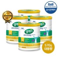 셀렉스 코어 프로틴 락토프리, 570g, 4개