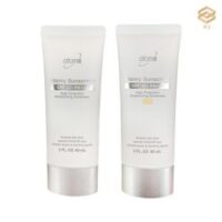 <애터미 선크림 기획>베이지+화이트 실속세트 베이지+화이트, 1세트, 60ml