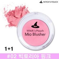 위치스파우치 볼터치 미니 치크 미오 블러셔 팩트 브러쉬 포함 1+1, 01. 02빅토리아 핑크, 01. 02빅토리아 핑크