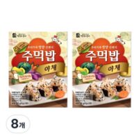 맛있는풍경 TOP 8가지 선정, 맛있는풍경 주먹밥 야채, 24g, 8개