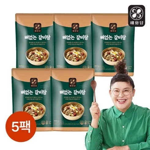 요새 트렌드 이영자의 뼈없는갈비탕 900g x 8팩 총7.2kg TOP