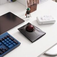 켄싱턴 슬림블레이드 프로 무선 트랙볼 마우스 Slimblade PRO Trackball 정식총판 AS, 블랙+와인, K72080WW